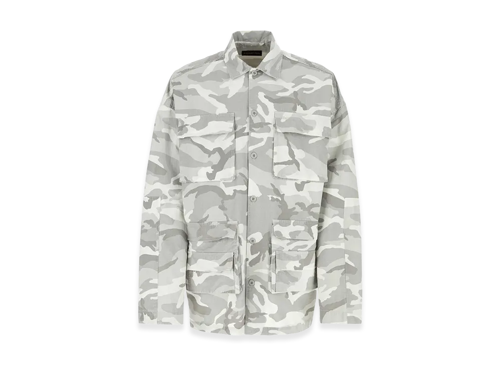 BALENCIAGA Printed Cotton Shirt "Camouflage"