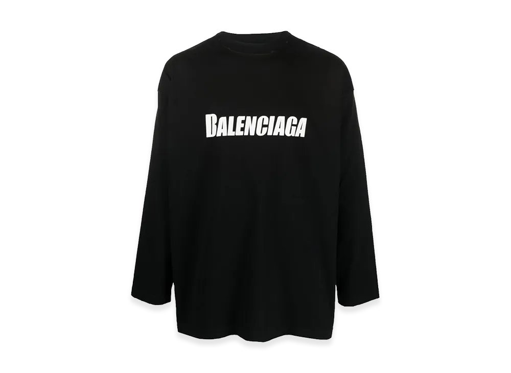 BALENCIAGA Long Sleeve T-Shirts "Black"