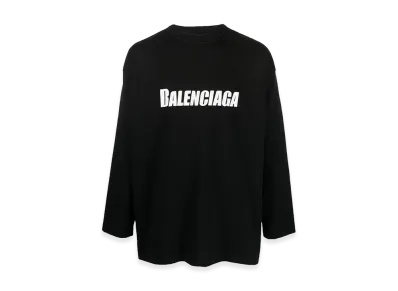 BALENCIAGA Long Sleeve T-Shirts "Black"