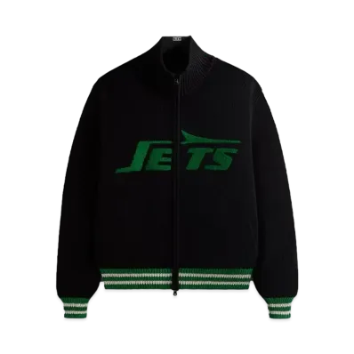 Kith & '47 For The NFL: Jets Wyona Full Zip Sweater "Black"