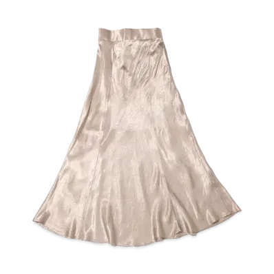 atmos pink Satin Mermaid Skirt "Beige"