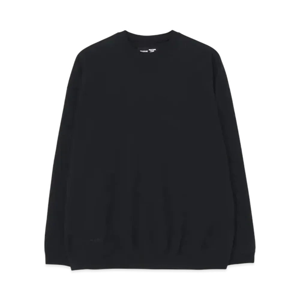 WILDSIDE Yohji Yamamoto x HOLLYWOOD RANCH MARKET Stretech Fraise Exclusive Long Sleeve T-shirt "Black"