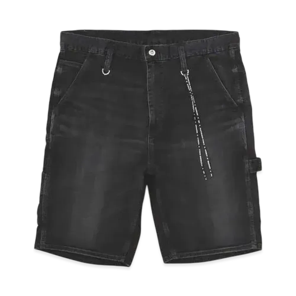 mastermind WORLD Light Oz Denim Shorts "Black"