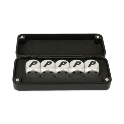 PALACE Metal Dice "Silver"