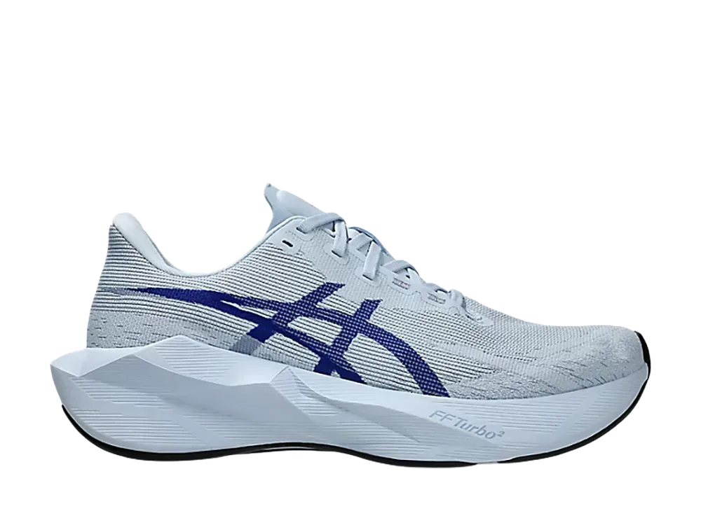 Asics Novablast 6 "Solid Air/Prussian Blue"