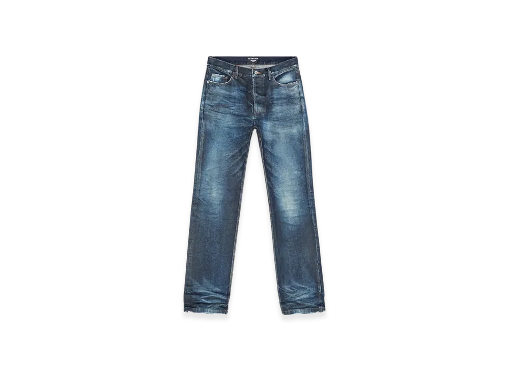BALENCIAGA Normal Fit Pants Solarize "Blue"