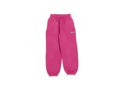 BALENCIAGA Political Campaign Jogging Pants "Dark Pink"