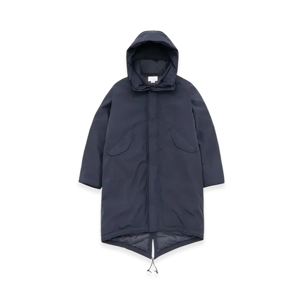 nanamica GORE-TEX Long Down Coat "Navy"