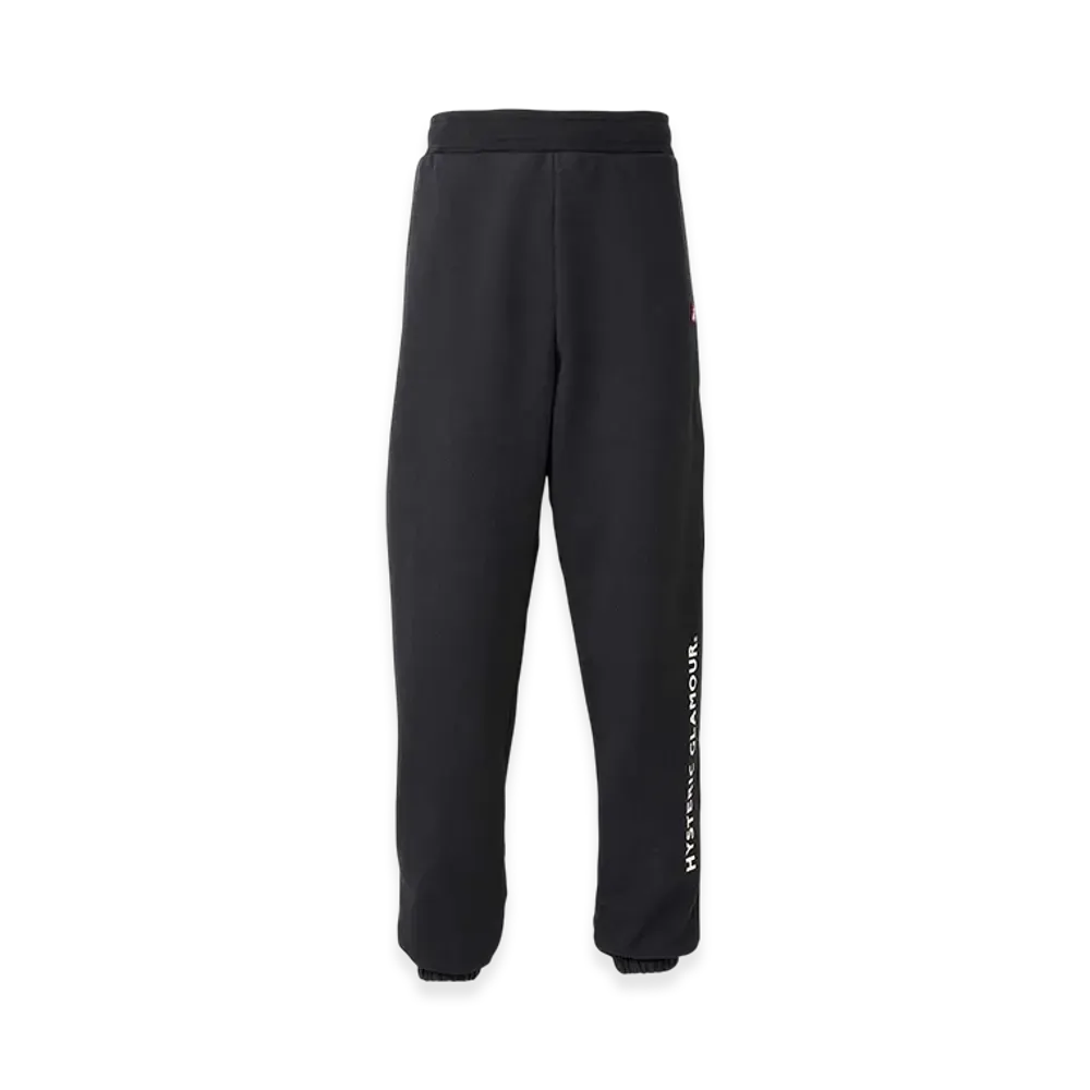 HYSTERIC GLAMOUR Hys Logo Sweatpants "Black"