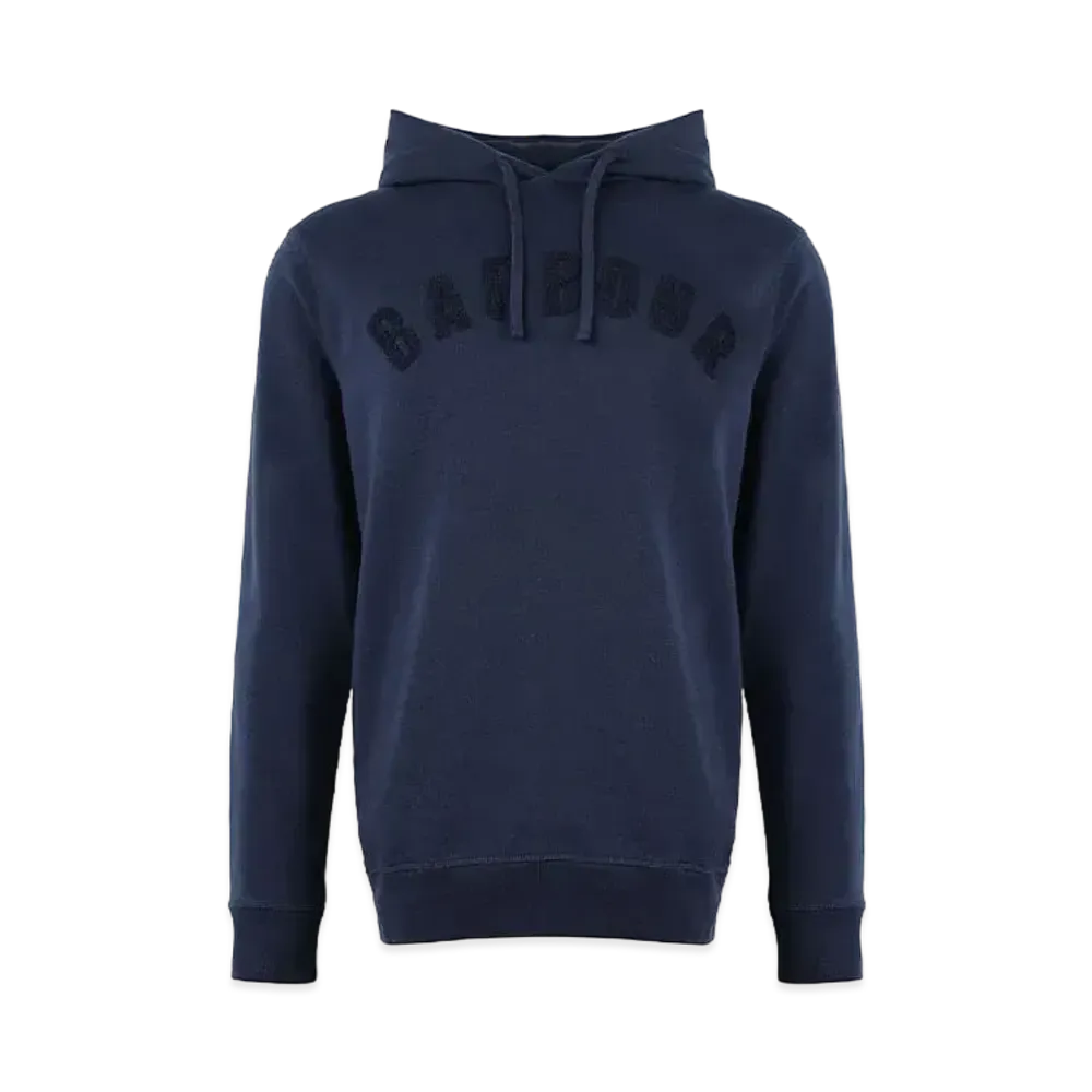 Barbour Birkby Logo Hoodie "Navy"