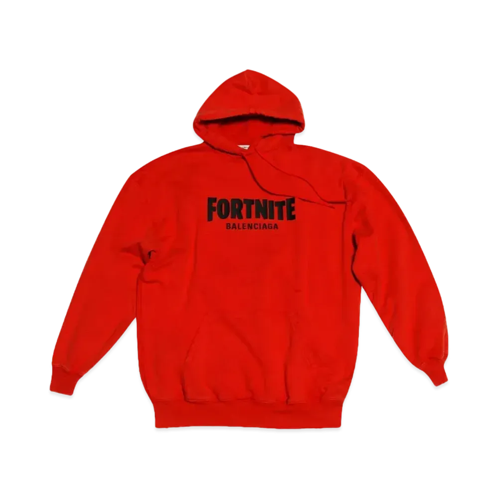 Balenciaga FORTNITE©2021 HOODIE MEDIUM FIT "Red"