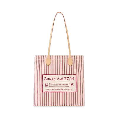 Louis Vuitton Carry It Tote Bag "Beige/Plum"