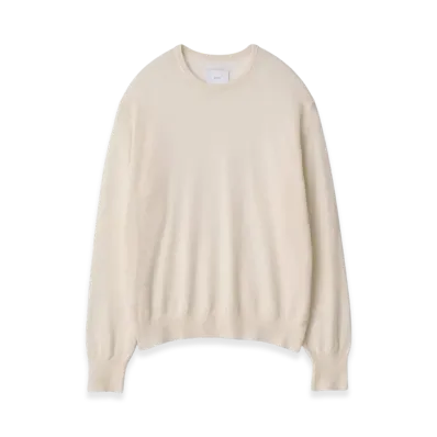 ssstein W/AL/NY Knit Crew Neck LS "Ivory"