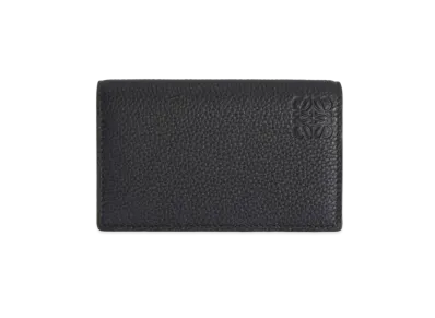 LOEWE Business Cardholder In Soft Grained Calfskin "Black"