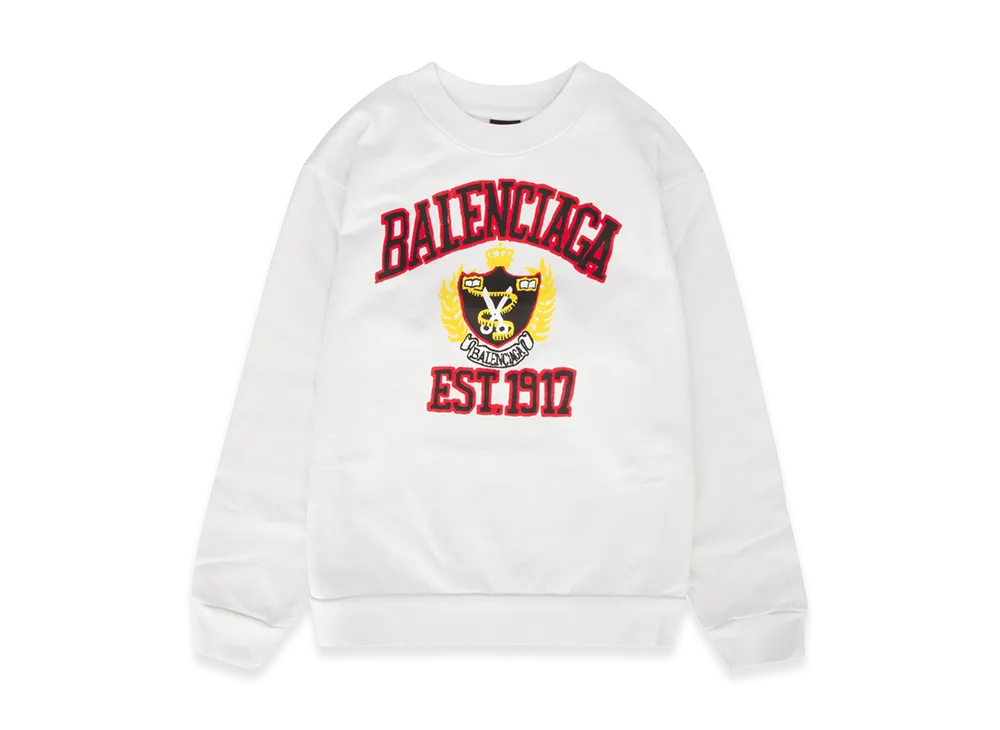 BALENCIAGA Kids Felpa "White"
