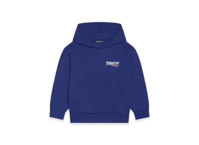 (Kids) BALENCIAGA Political Campaign Hoodie "Blue"