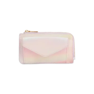 CHARLES & KEITH Eudora Envelope Card Holder "Pearl"