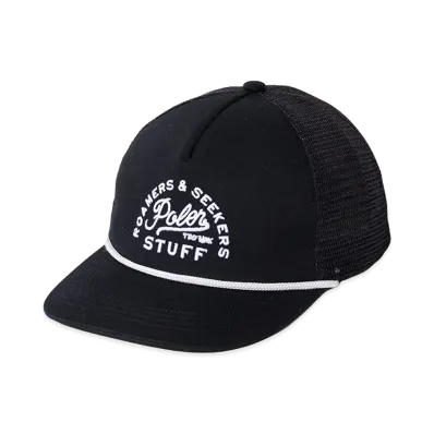 POLeR Classic Tracker Cap "Black"