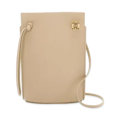 LOEWE Dice Pocket In Classic Calfskin "Paper Craft"