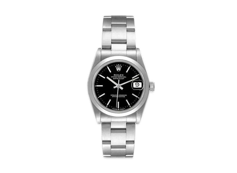 ROLEX Datejust "Black/Stainless Steel"