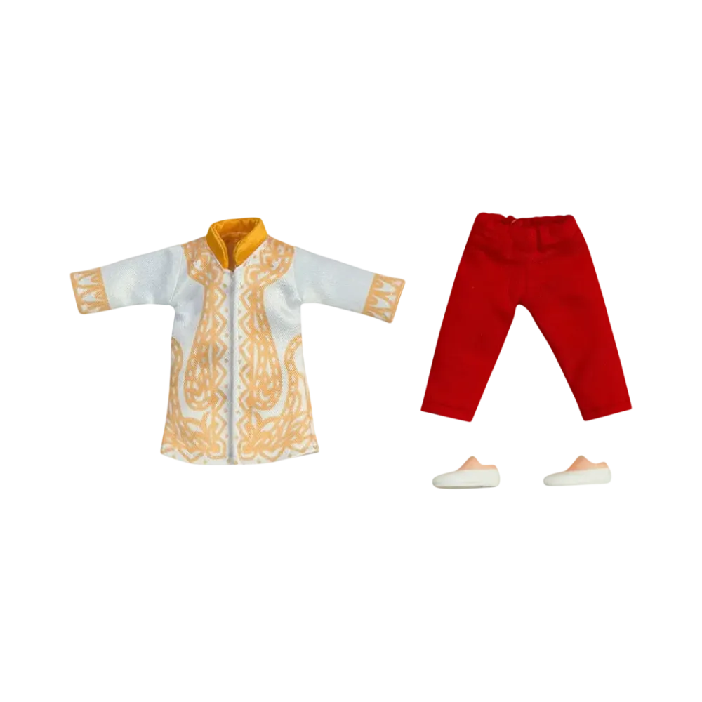 Good Smile Company "Nendoroid Doll" -Nendoroid Doll- Outfit Set: World Tour India - Boy (White)