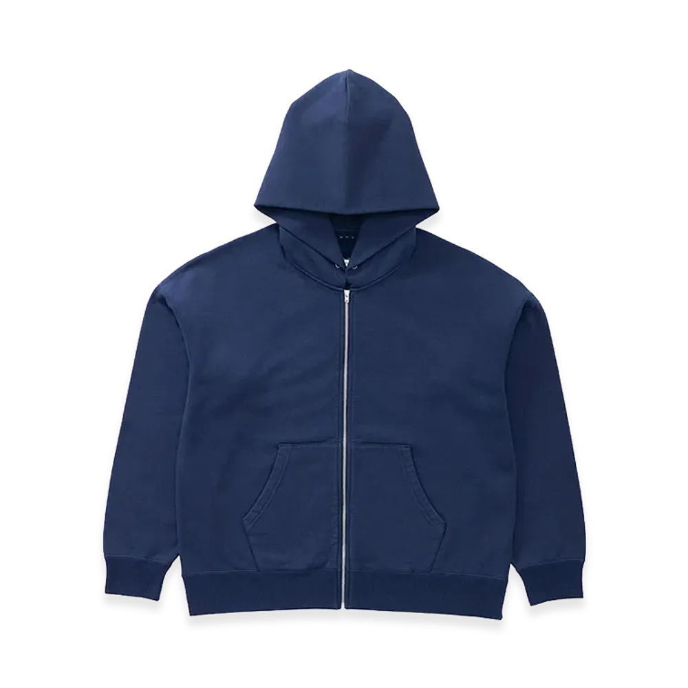 visvim Ultimate Jumbo SB Hoodie F.Z. "Navy"