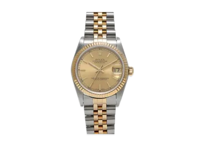 ROLEX Datejust "Champagne/Stainless Steel/Yellow Gold"