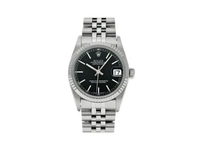 ROLEX Datejust "Black/Stainless Steel/White Gold"