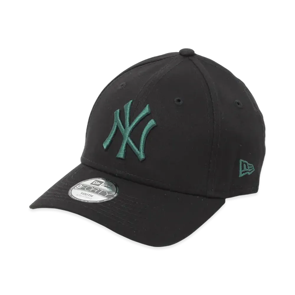 NEW ERA MLB League Essential 9Forty Cap New York Yankees Kids "Black/Green"