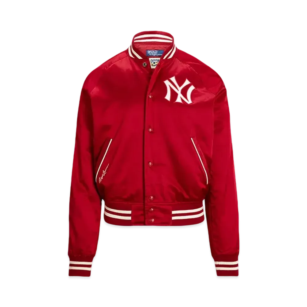 Polo Ralph Lauren x MLB Yankees Satin Jacket "Red"