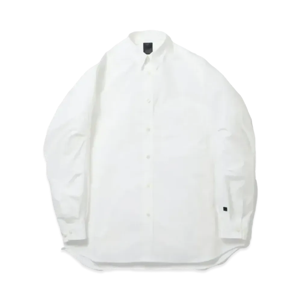 DAIWA PIER39 Tech Regular Collar Shirts L/S Solid "White"