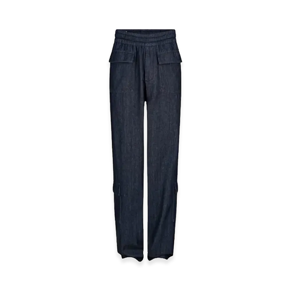 DRIES VAN NOTEN Cargo In Denim Pendeen "Medium Wash"