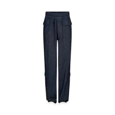 DRIES VAN NOTEN Cargo In Denim Pendeen "Medium Wash"