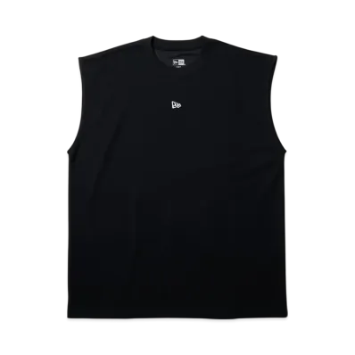 NEW ERA Performance Apparel Oversized French Sleeve Performance T-Shirt Wordmark "Black"