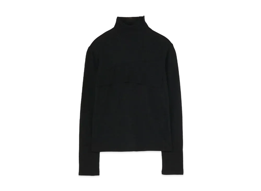 Yohji Yamamoto AIRY SPUN MILLED PS FLAP TURTLE "Black"