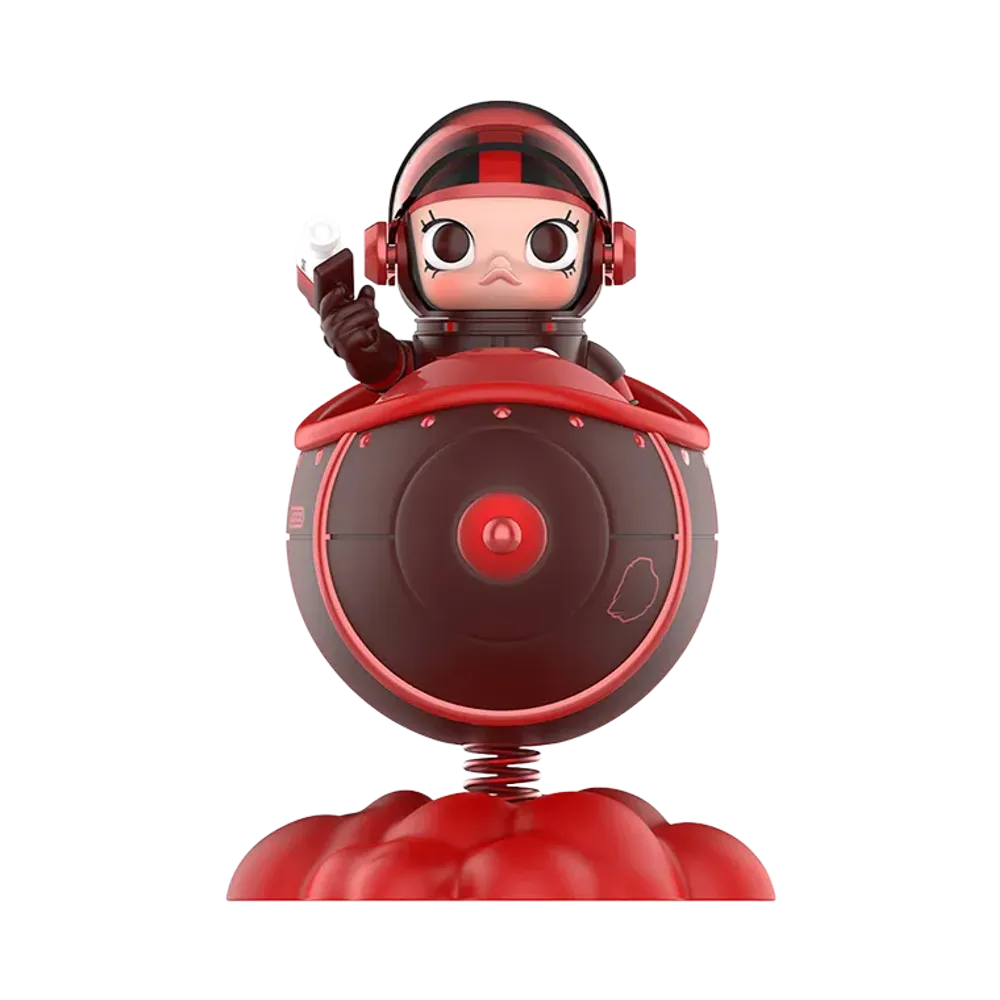 POP MART "MEGA COLLECTIONS" MEGA SPACE MOLLY 100% Blooming Series-Rose (USA)