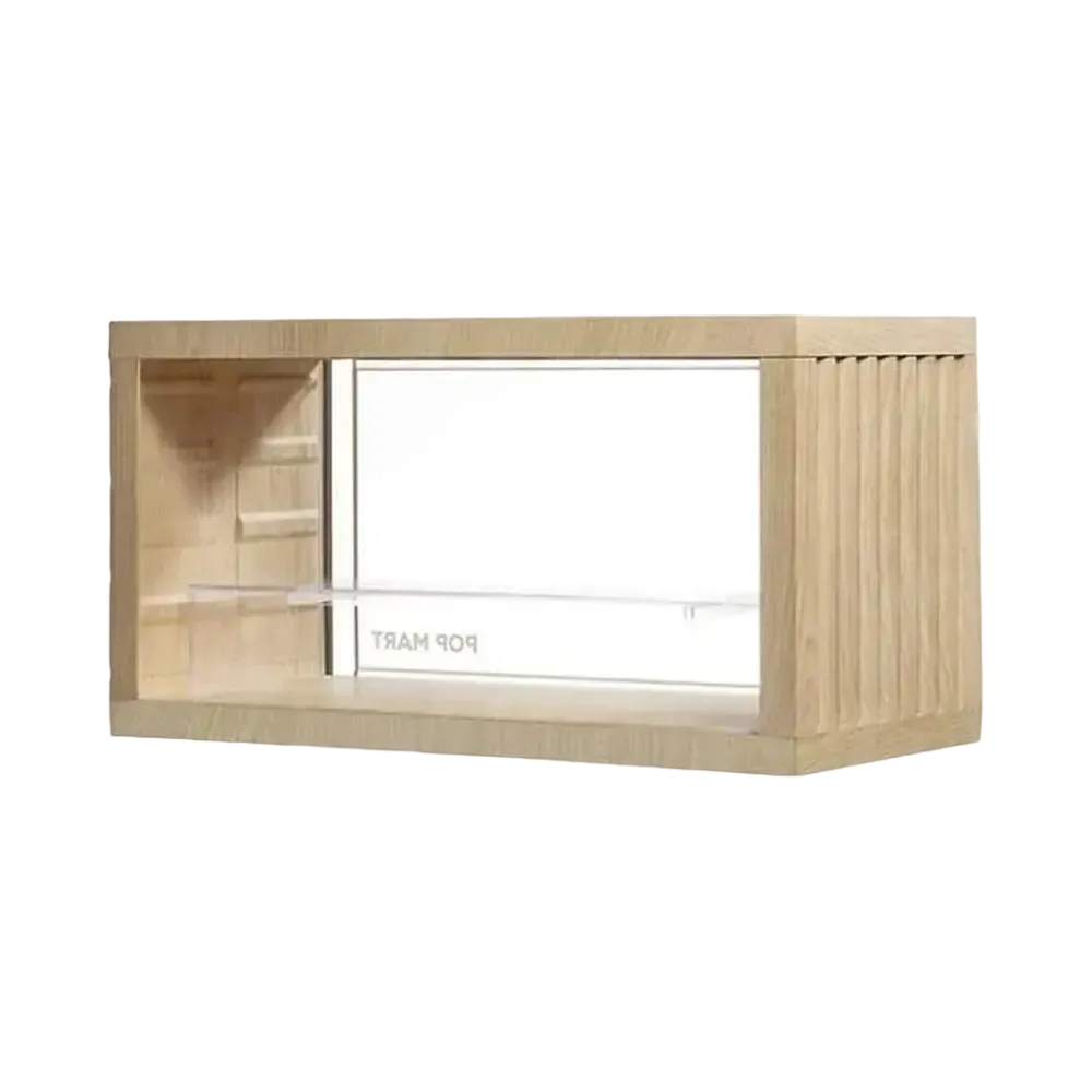 POP MART POP Container Box Wood Grain (assembly type)