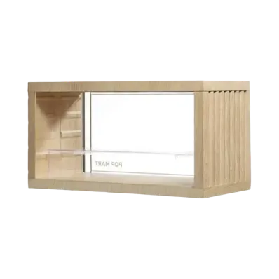 POP MART POP Container Box Wood Grain (assembly type)