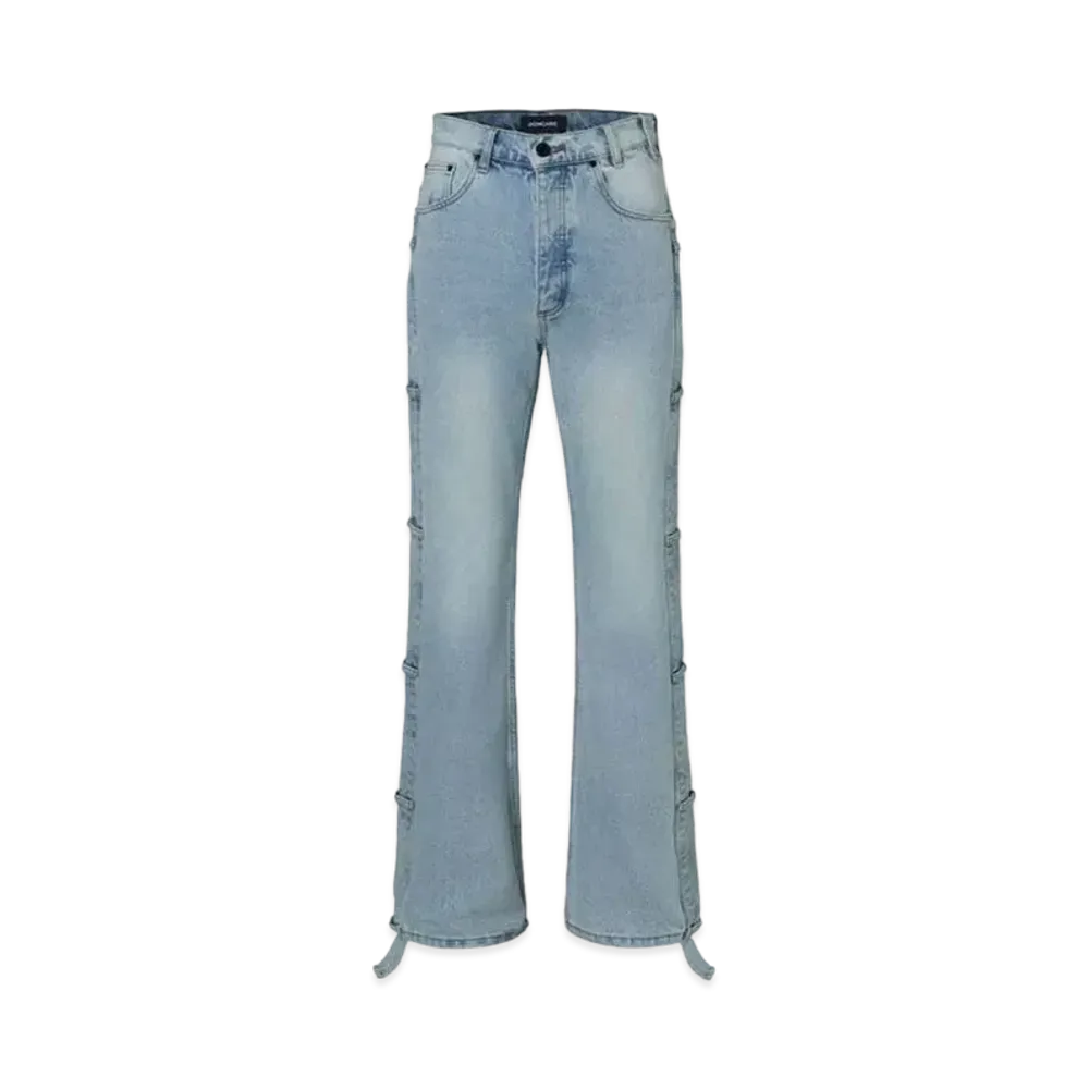 DONCARE Belt Loops Denim Jeans "Blue"