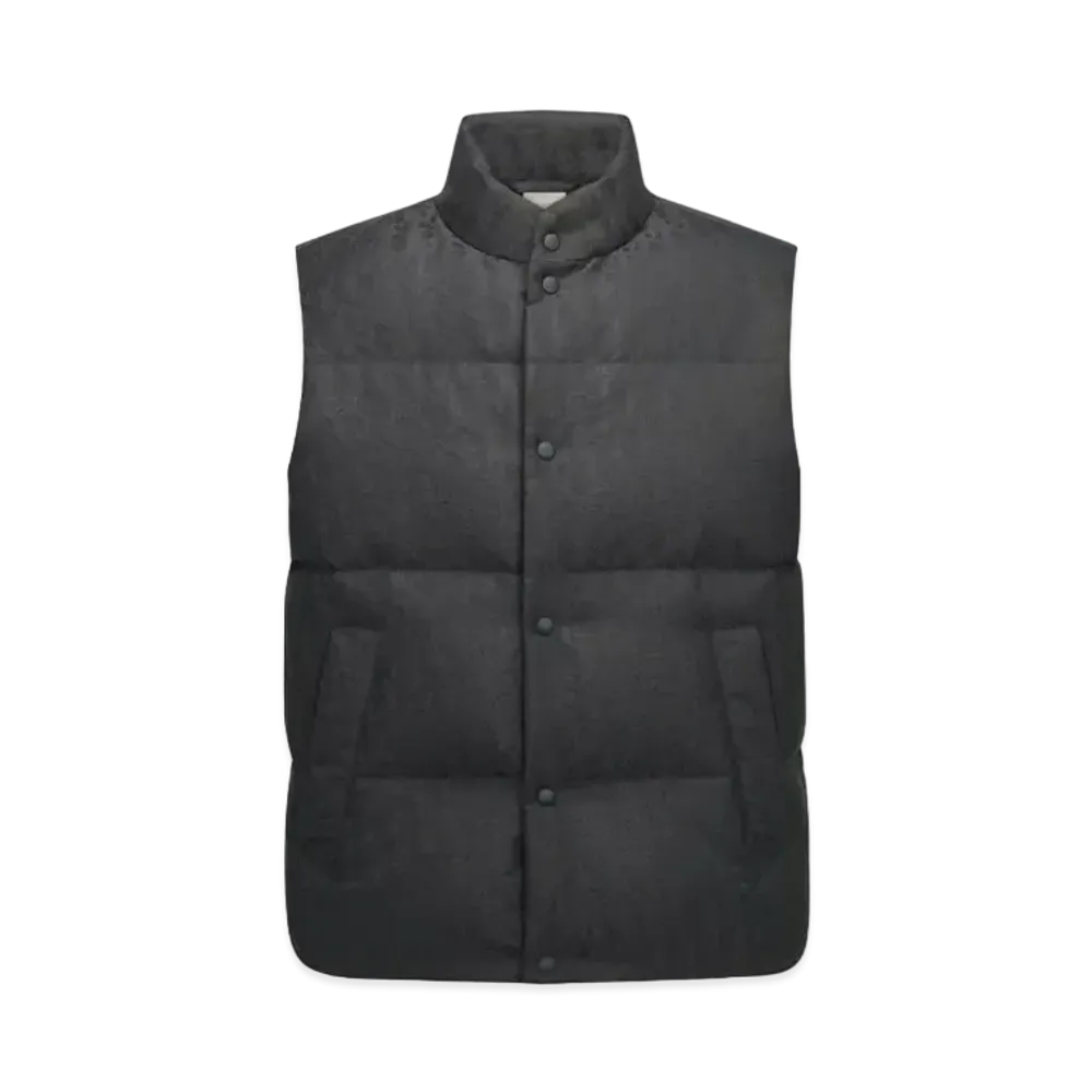 Dior Oblique Lightweight Puffer Vest Technical Jacquard "Black"