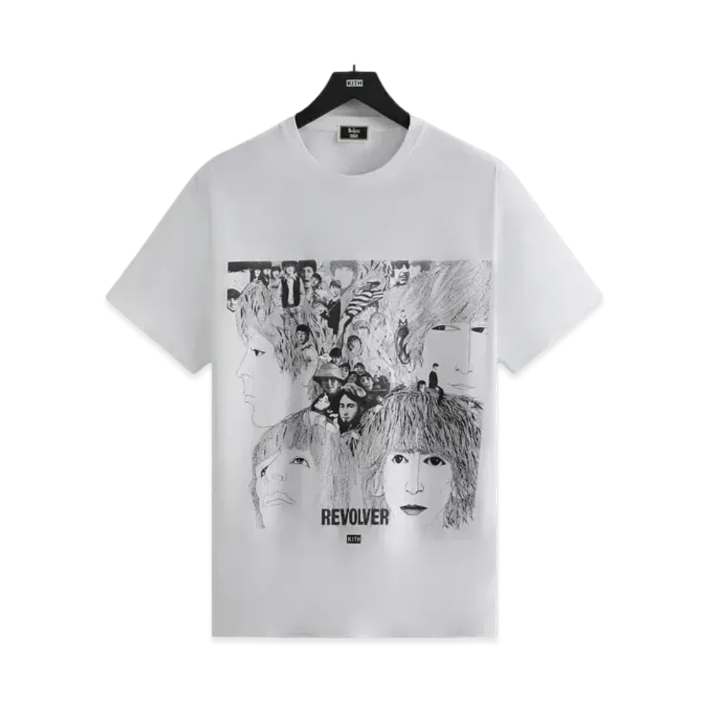 Kith x the Beatles Revolver Vintage Tee "White"