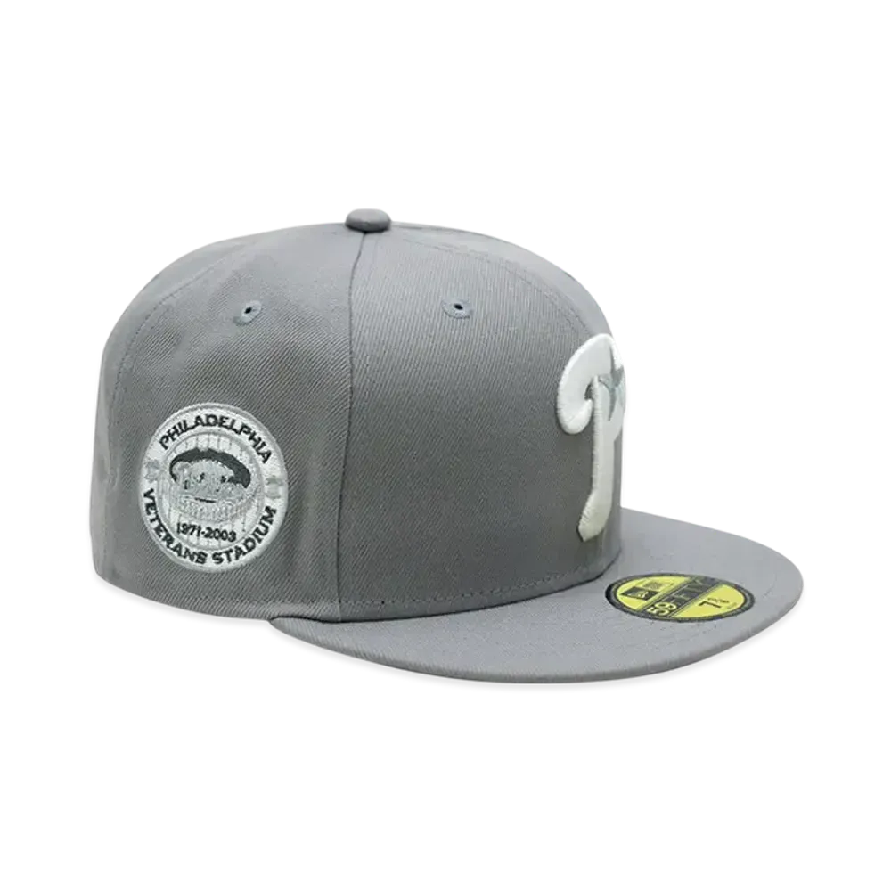 NEW ERA x THE CAP 'Baptized Gray' 59Fifty Philadelphia Phillies "Gray"