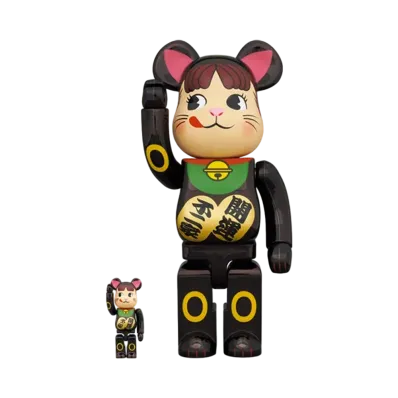 Bearbrick Maneki Neko Peko-chan 100% & 400%