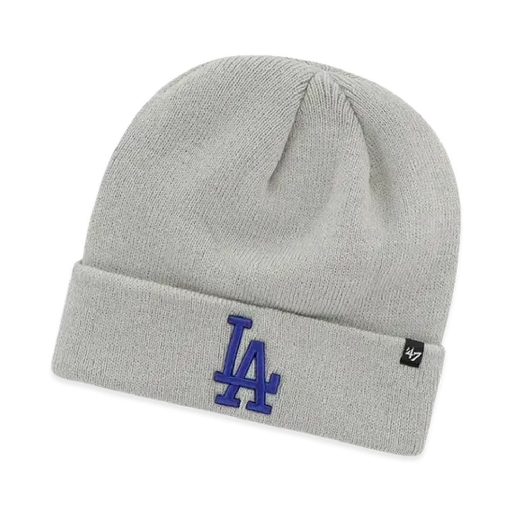 47 MLB Raised Cuff Knit "LA Gray"
