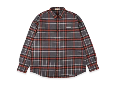 WIND AND SEA Oversized Big Logo L/S Shirt "Red"