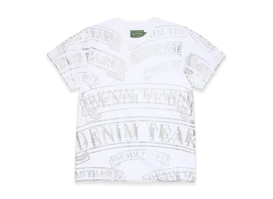 DENIM TEARS DT Banner Tee "White"
