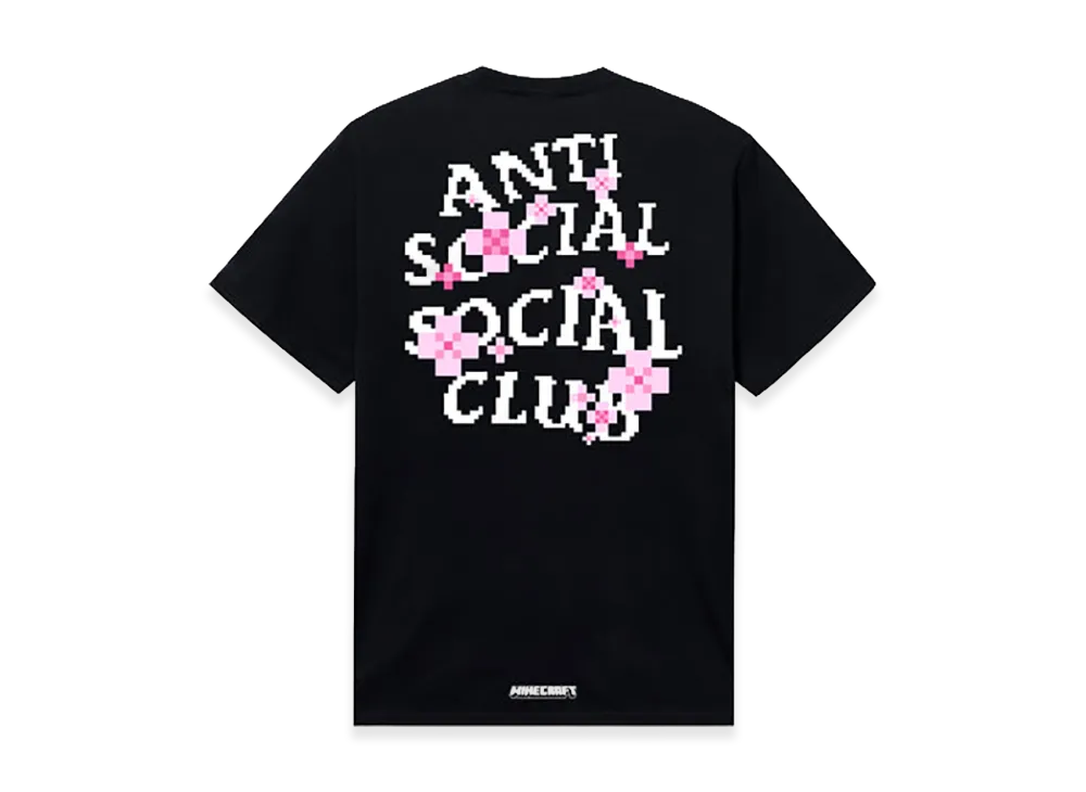 ANTI SOCIAL SOCIAL CLUB x Minecraft Cherry Blossom Tee "Black"