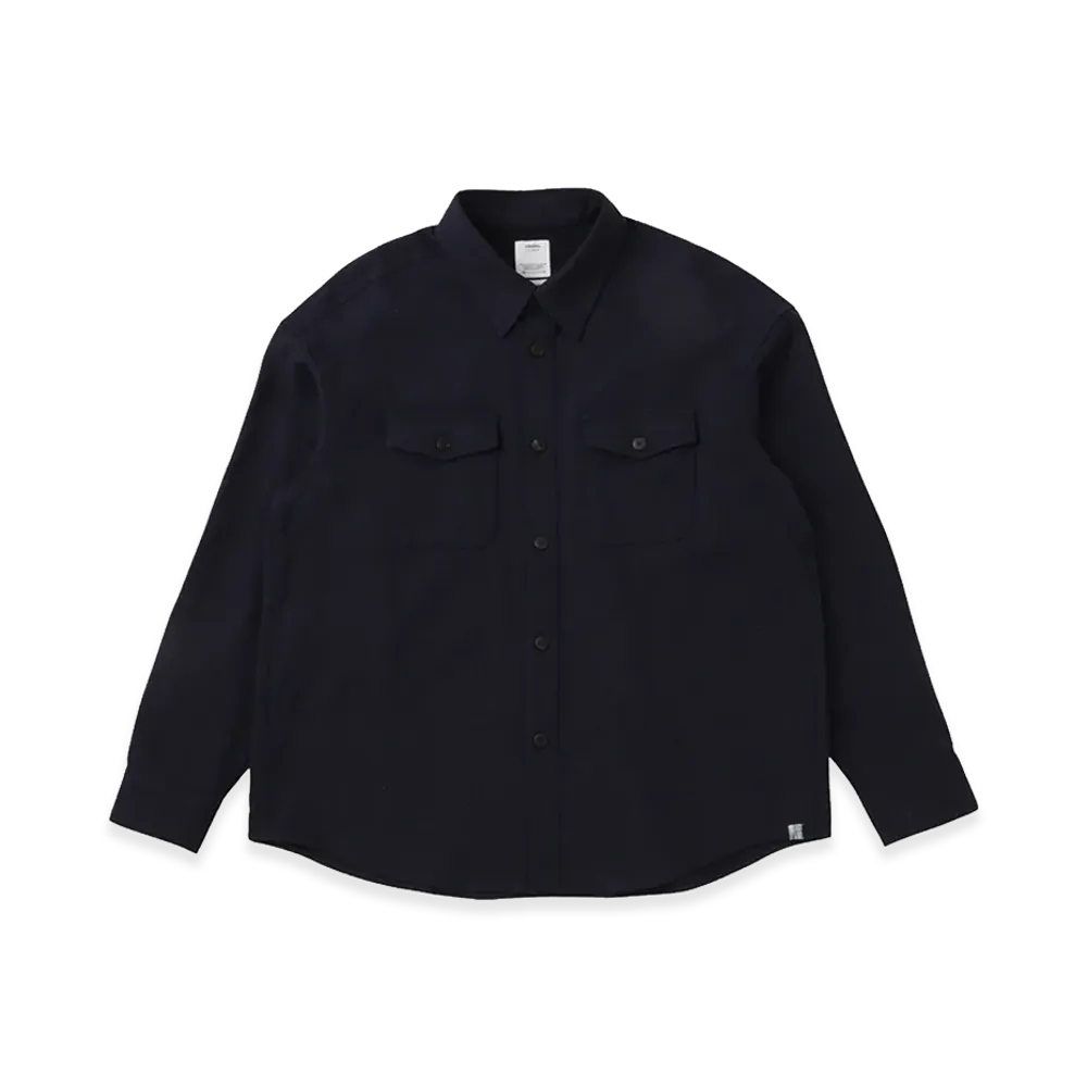 visvim Lumber Mil L/S "Navy"