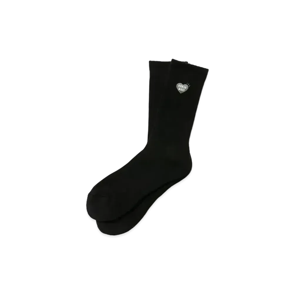 HUMAN MADE PILE SOCKS "Black"