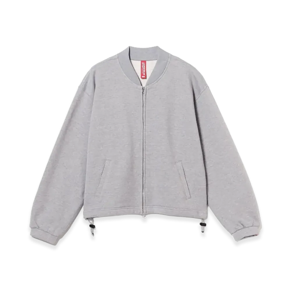 BEAMS JAPAN x LOOPWHEELER Zip Blouson "H Grey"